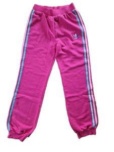 Adidas J ADI TRACK PANT Mädchen Hose , P01832 , Rosa , Gr: 164 , Neu