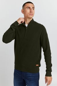 BLEND BHCodford - 20714337 Herren Strickpullover Troyer Feinstrick Pullover