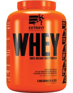 Extrifit Whey 2000 g Vanille / Whey Protein / Leckeres Instant Whey Protein Konzentrat von höchster Qualität