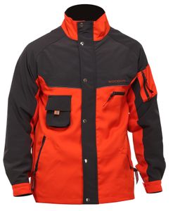 WOODSafe® Waldarbeiterjacke, orange/grau, Größe 50-52