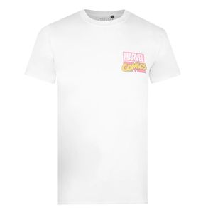 Marvel Comics - "Explode" T-Shirt für Herren TV226 (XL) (Weiß)