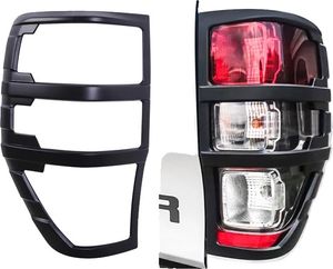 Kryt zadního světla, matně černý, Ford Ranger 2012-2022, zadní světlo 2012-2022