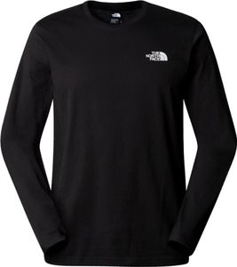 The North Face M L/S Simple Dome Tee Tnf Black Tnf Black S