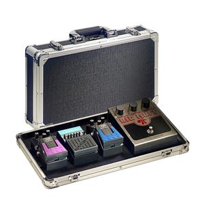 Stagg UPC-424 ABS- Koffer für Gitarrenbodeneffekte Effektpedale Eff...
