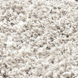 Hommie®  Berberteppich Hochflor PP Sandfarben und Beige 120 × 170 cm