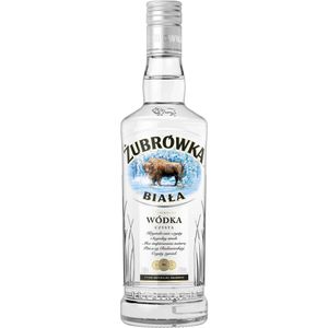 Weißer Wodka Zubrowka 0,5L | Vodka |500 ml | 40% Alkohol | Żubrówka | Geschenkidee | 18+