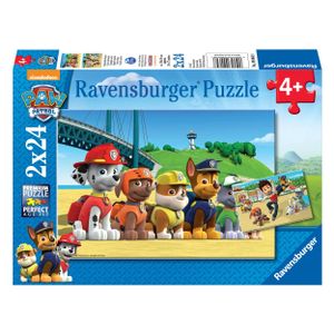 2 x 24 Teile Ravensburger Kinder Puzzle Paw Patrol Heldenhafte Hunde 09064