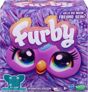 Hasbro Furby Purple - Interaktives Spielzeug für Kinder ab 6 Jahren, 5 Modi, über 600 Reaktionen