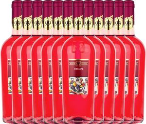 VINELLO 12er Weinpaket - Merlot Rosato 2021 - Tenuta Ulisse