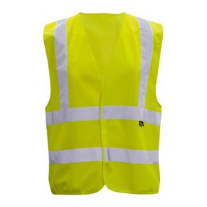 Arbeitsweste Warnschutzweste, Gelb Größe XL