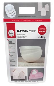 Gießpulver Raysin 200, Beutel 4kg, weiß