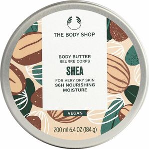 The Body Shop Shea Body Butter 96 Hours Moisture for Dry Skin Vegan 200ml