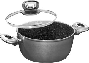 STONELINE® Gourmundo  Kochtopf 20 cm | mit Deckel