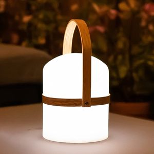GADGY® LED Outdoor Lampe - Gartenlampe wasserdicht für drinnen und draußen - Leucht Deko dimmbar - Deko Leuchte für zu Hause und unterwegs - Höhe 14 cm