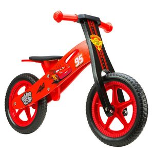 Laufrad Zweirad für Kinder Holz rot Modell Cars