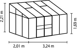 Ida 6500 HKP 4mm, alu
