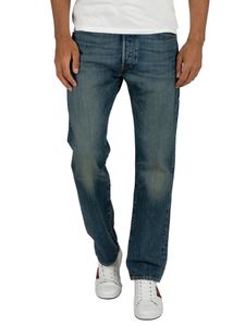 Levi's Herren 501 Regular Fit Jeans, Blau 28W x 32L