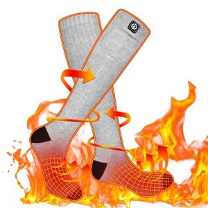 Beheizte Socken, wiederaufladbare Batterie, Wintersport, XL, S01G