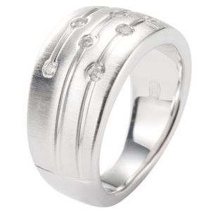 Fossil Damen Ring 925 Sterling Silber JF15789 Größe 17