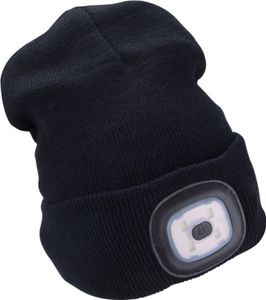 Extol Light 43199 Krytka čelovky 4x45lm, dobíjacia, USB, čierna, univerzálna veľkosť