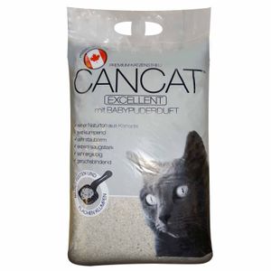2x15 kg CANCAT Excellent kanadische Premium Katzenstreu Klumpstreu Babypuderduft