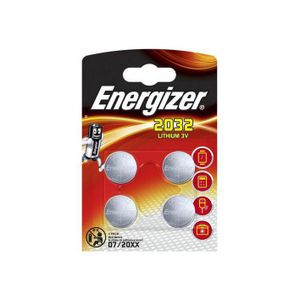 Bateria guzikowa litowa ENERGIZER CR2032. 3V, 4szt. blister
