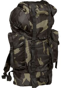 Batoh Brandit Nylon Military Backpack darkcamo - UNI