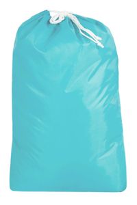 Wäschesack mit Kordelzug, 100 % Polyester, 52x75 cm, türkis