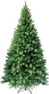 JUNG Künstlicher Weihnachtsbaum Künstlicher Spritzguss Weihnachtsbaum 120cm Tannenbaum Weihnachtsdeko, Edeltanne, Nordmanntanne Premium Edel
