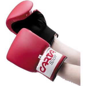 Carta Sport - pánske/dámske boxerské rukavice CS525 (jedna veľkosť) (červená)