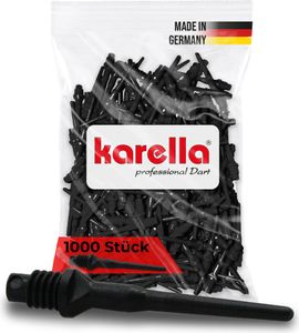 Winsport Dart Softspitze Karella Pro-Tip 2BA Gewinde 1000 St. Schwarz