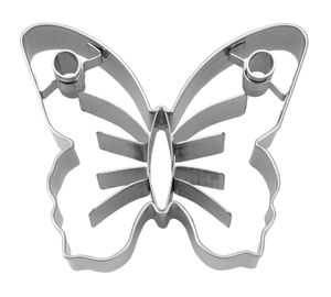 Schmetterling mit Prägung 7 cm