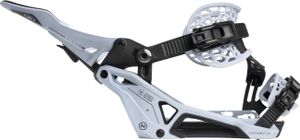 Nidecker Supermatic Snowboardbindungen Silber XL Silber XL