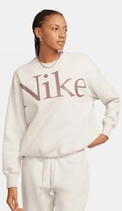 NIKE Sportswear Phoenix Fleece Pullover Damen beige S