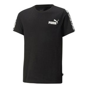 PUMA Essentials Tape Camouflage T-Shirt Jungen 01 - puma black 140