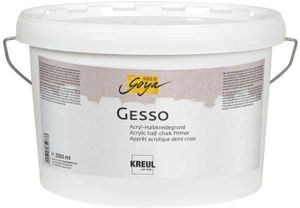 KREUL Acrylgrundierung SOLO Goya Gesso weiß 2,5 Liter