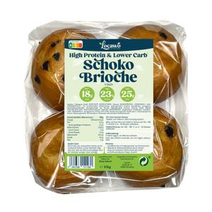 Locawo High Protein & Low Carb* Schoko Brioche 316g