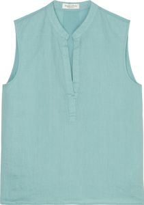 Woven Top, flared shape, v-neck wit 424 soft teal Größe 36/36 Woven Top, flared shape, v-neck wit 424 soft teal Größe 36/36