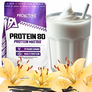 ProActive Molkenproteinkonzentrat WPC 80 protein 700g Eiweißpulver Proteinpulver geschmack: Vanille Vitaminzusatz