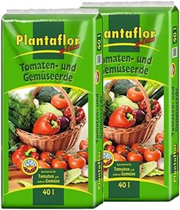 Plantaflor Plus Tomatenerde Gemüseerde Gewächshaus Erde 80 L (2 x 40 L)