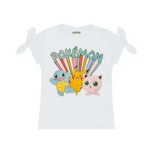 Pokemon - T-Shirt für Mädchen NS6383 (164) (Weiß)
