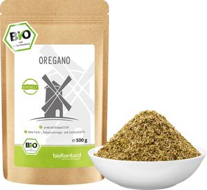 Oregano gerebelt 500 g I 100 % naturrein ohne Zusätz I von bioKontor