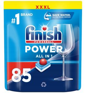 Finish Power All in 1 tabletki do zmywarki kostki XXXL fresh regular 85 szt