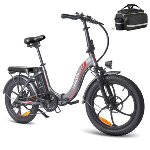 Fafrees F20 20 Inch Electric Bike Skládací kolo E bike E-bike pro dospělé 15E Skládací kolo Skládací kolo Barva: šedá