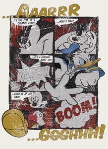 Papier Fototapete - Mickey's Great Escape - Größe 184 x 254 cm