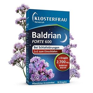 Klosterfrau Nervenruh Baldrian Forte 600 30 Tabletten