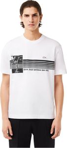 Lacoste Th9426 Kurzarm-t-shirt Weiß 5 Mann Weiß 5