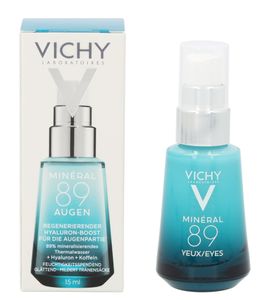 Vichy Minéral 89 Eyes Hyaluron Booster Thermalserum für die Augenpartien 15 ml