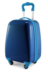 HAUPTSTADTKOFFER - Pro děti - Dětské zavazadlo, dětský kufr, dětský vozík, příruční zavazadlo, 24 litrů,Tmavě modrá barva