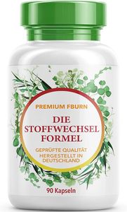 Die Stoffwechsel Formel | Premium Fburn | Kaffee Trick mit Garcinia Cambogia Extrakt | 1 x 90 Kapseln (90 Kapseln)